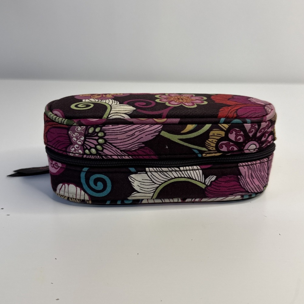 Vera Bradley Retired "Mod Floral Pink" Zip Around Eyeglass Case Prestine